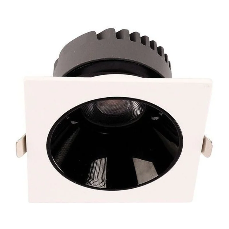 ACK 10W 3000K Kare Beyaz Led Spot Sıva Altı AD10-01500