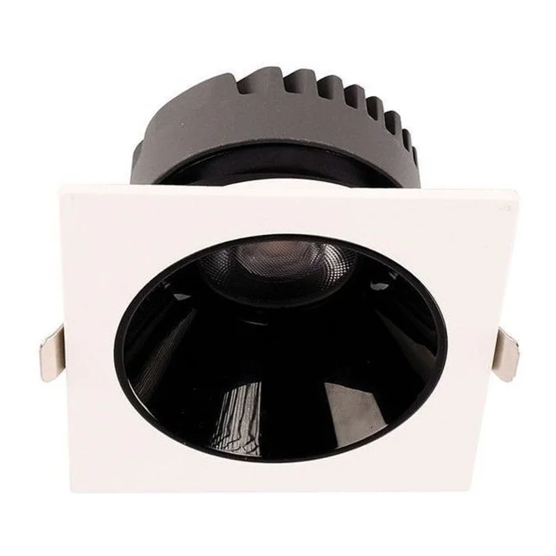 ACK 10W 4000K Kare Beyaz Led Spot Sıva Altı AD10-01510
