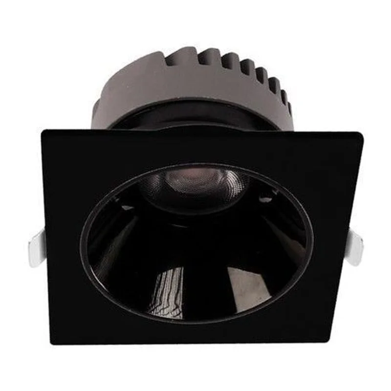 ACK 10W 6500K Kare Siyah Led Spot Sıva Altı AD10-01531