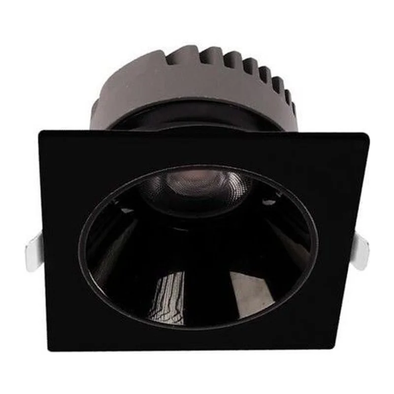 ACK 18W 3000K Kare Siyah Led Spot Sıva Altı AD10-02501
