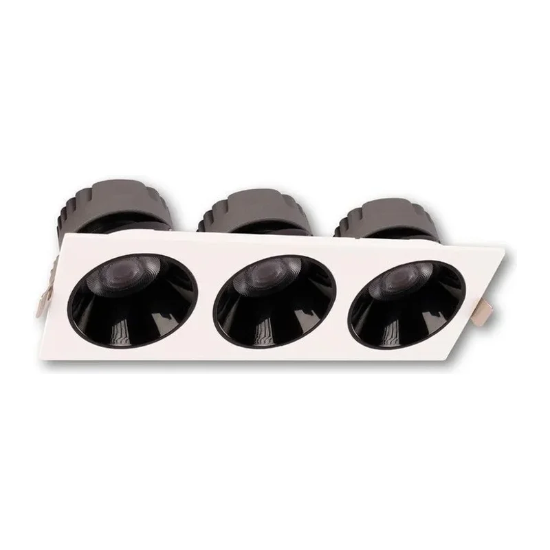 ACK 3x18W Üçlü Beyaz Led Spot Sıva Altı AD10-02710