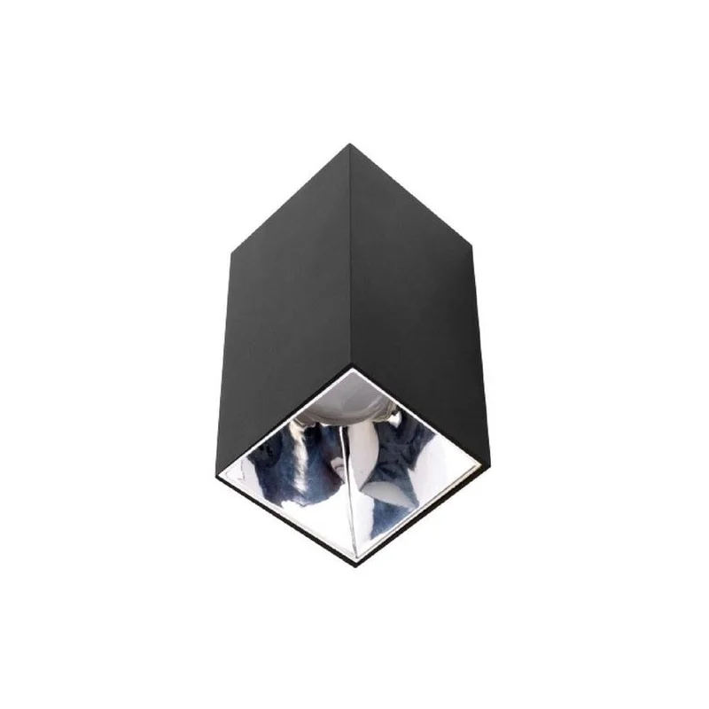ACK Platin Reflektör Sıva Üstü Siyah Kare Led Spot AH03-07651