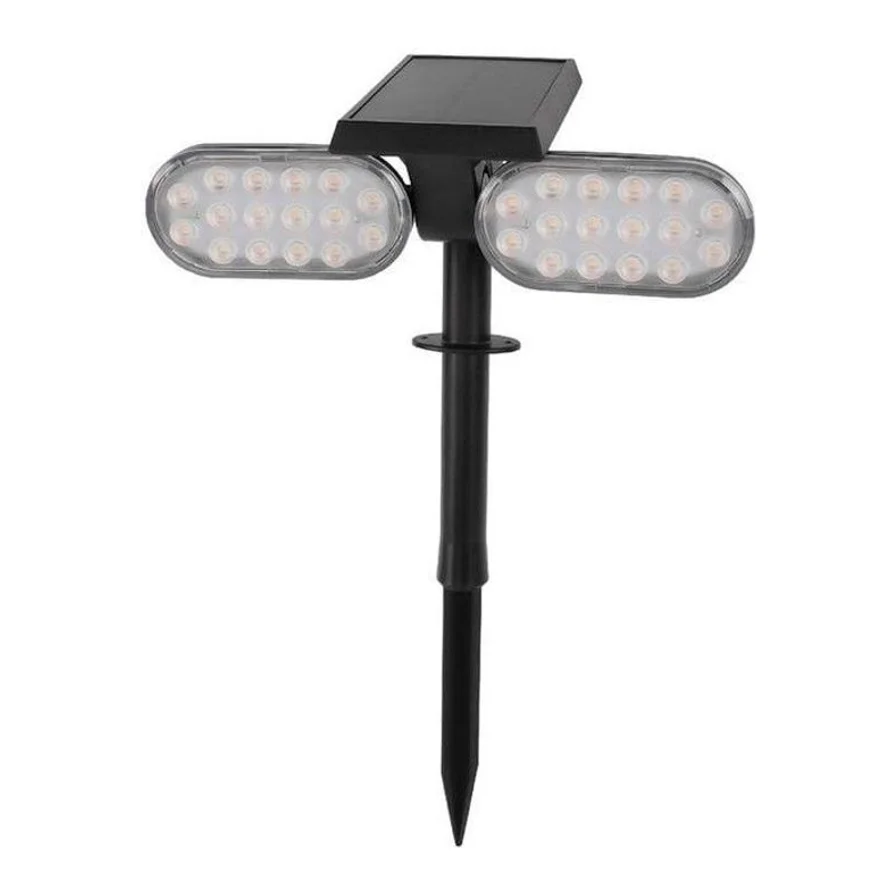 ACK Solar 3000K Kazıklı Bahçe Aydınlatma Armatür 16x2 LED Çipli AG60-02801