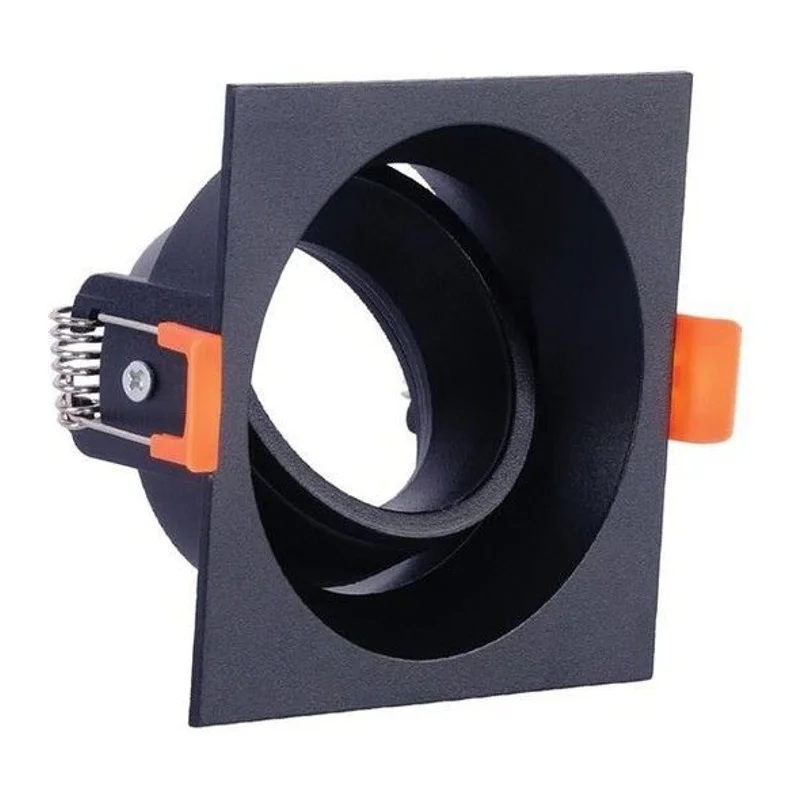ACK Terra Alüminyum Siyah Kare Spot Armatür AH03-04081