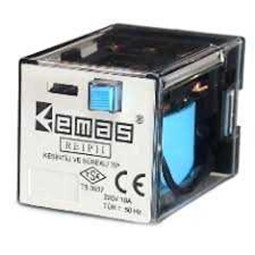 Emas 12VDC Röle 3 KONTAK11 Pin RE1P11DC012