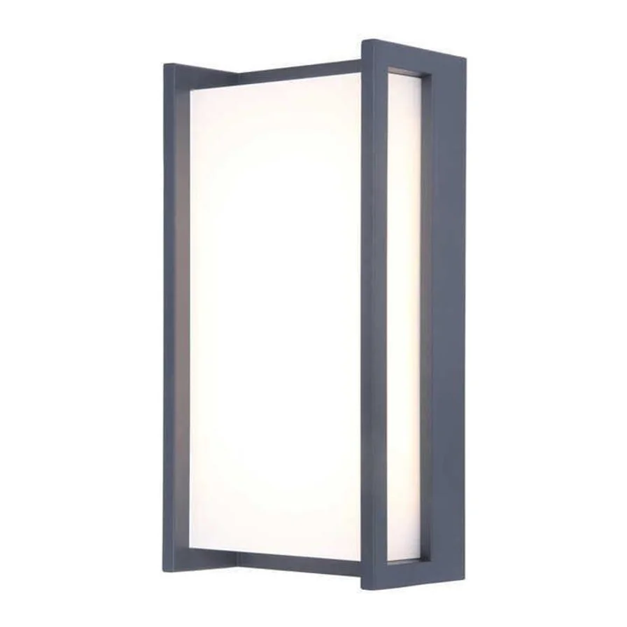 Jupiter 3000K Gün Işığı 18W Antrasit LED Bahçe Aplik LW701