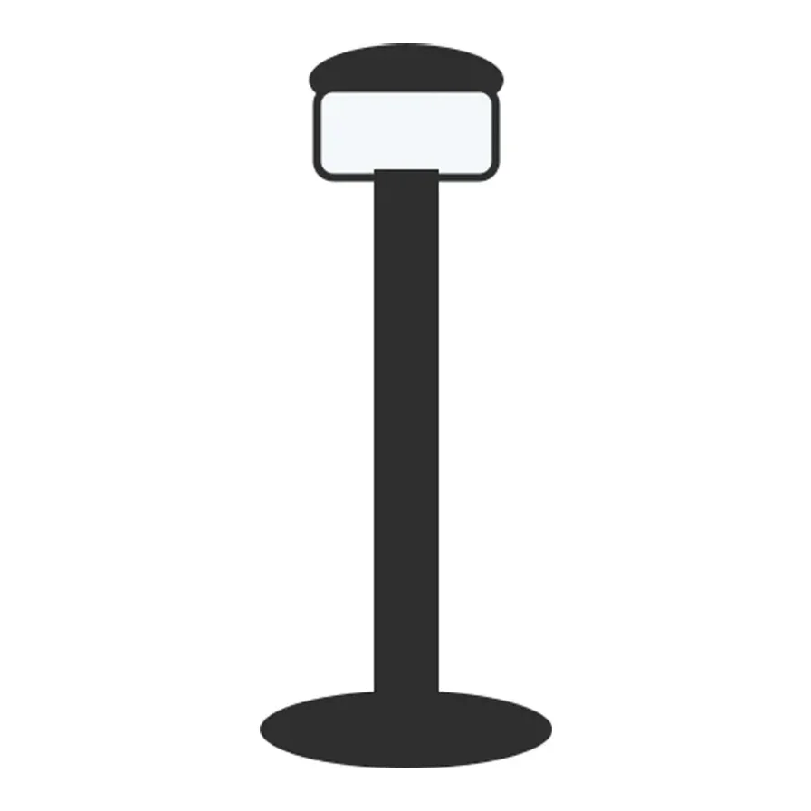Jupiter LG461 LED Bahçe Direk Armatürü 8W 3000K Antrasit 50cm IP65