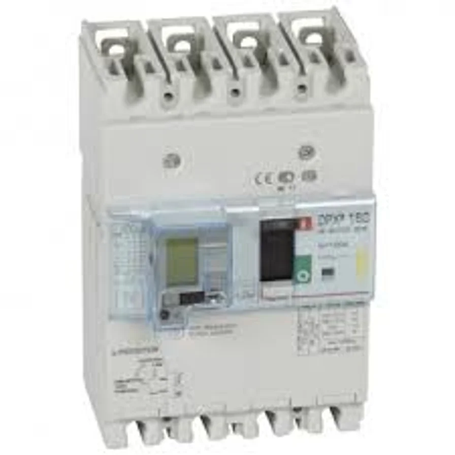 Legrand DPX3 160 4P 100A 16KA Entegre Kaçak Akım Modüllü Şalter