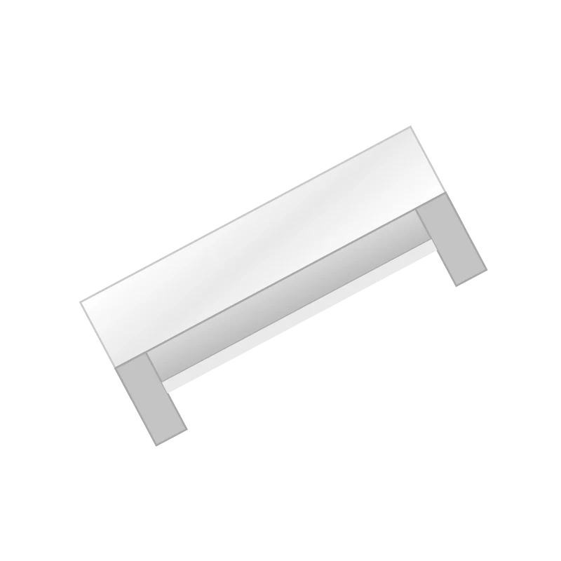 Mutlusan 100x50 mm İçten Kapaklı Kanal-Eko (Priz Seti Takılabilir)