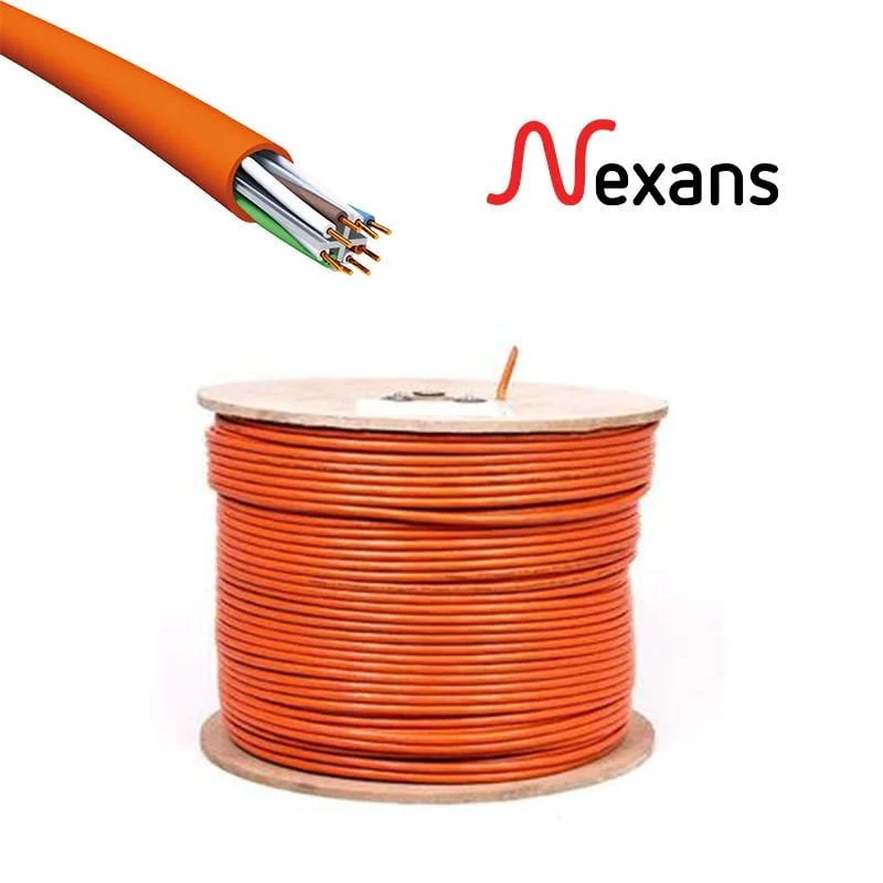 Nexans Cat6 Halogen Free LSZH Data Kablosu 23 AWG %100 Bakır 305mt