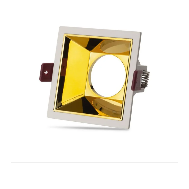 Noas Aras Beyaz Gold Kare Dekoratif Boş Kasa YL60-3404