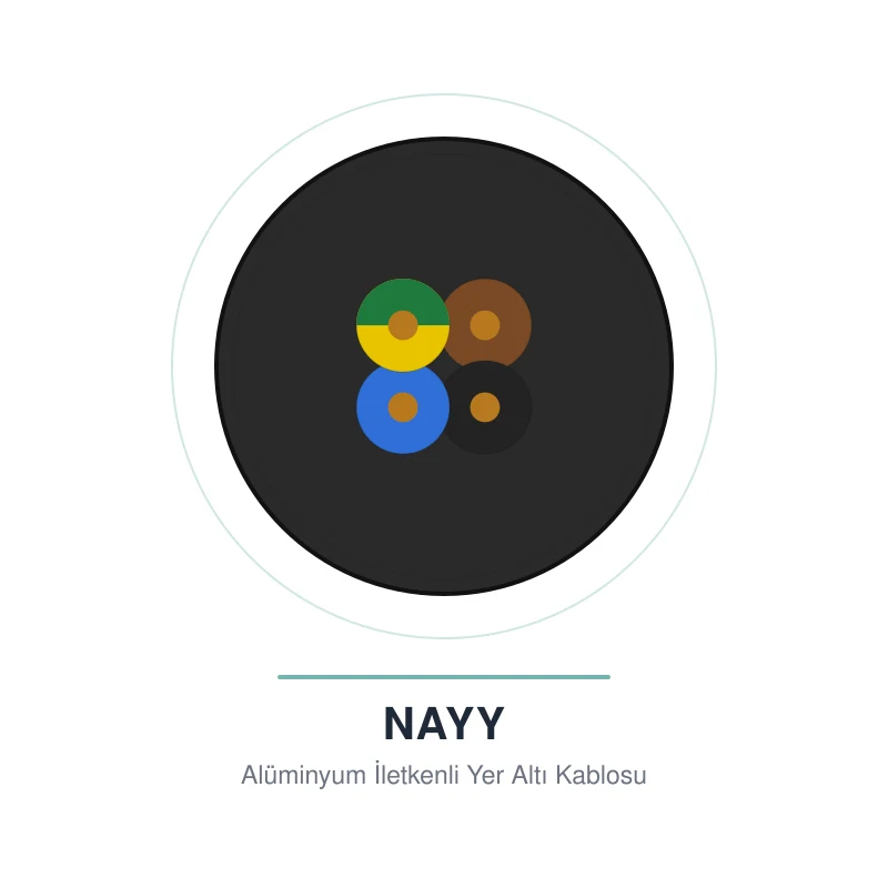 Öznur 3x185+95 mm NAYY Kablo (Alüminyum)