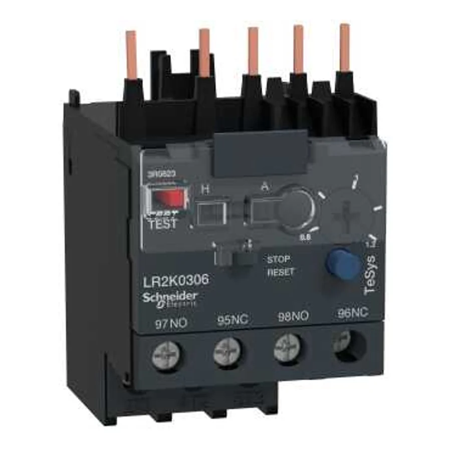 Schneider Electric 0.8-1.2A K.serisi Kontaktörlerin Altına Direkt Monte Termik Role