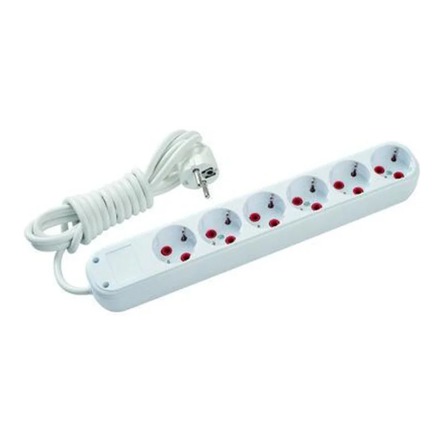 Schneider Electric Altılı 3 Mt Kablolu Grup Priz