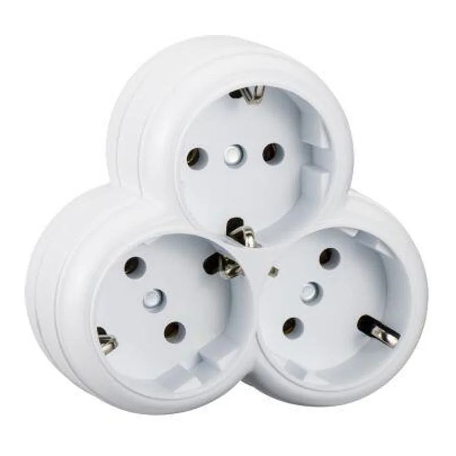 SCHNEIDER ELECTRIC DEMET 3LÜ TOPRAKLI FİŞ PRİZ