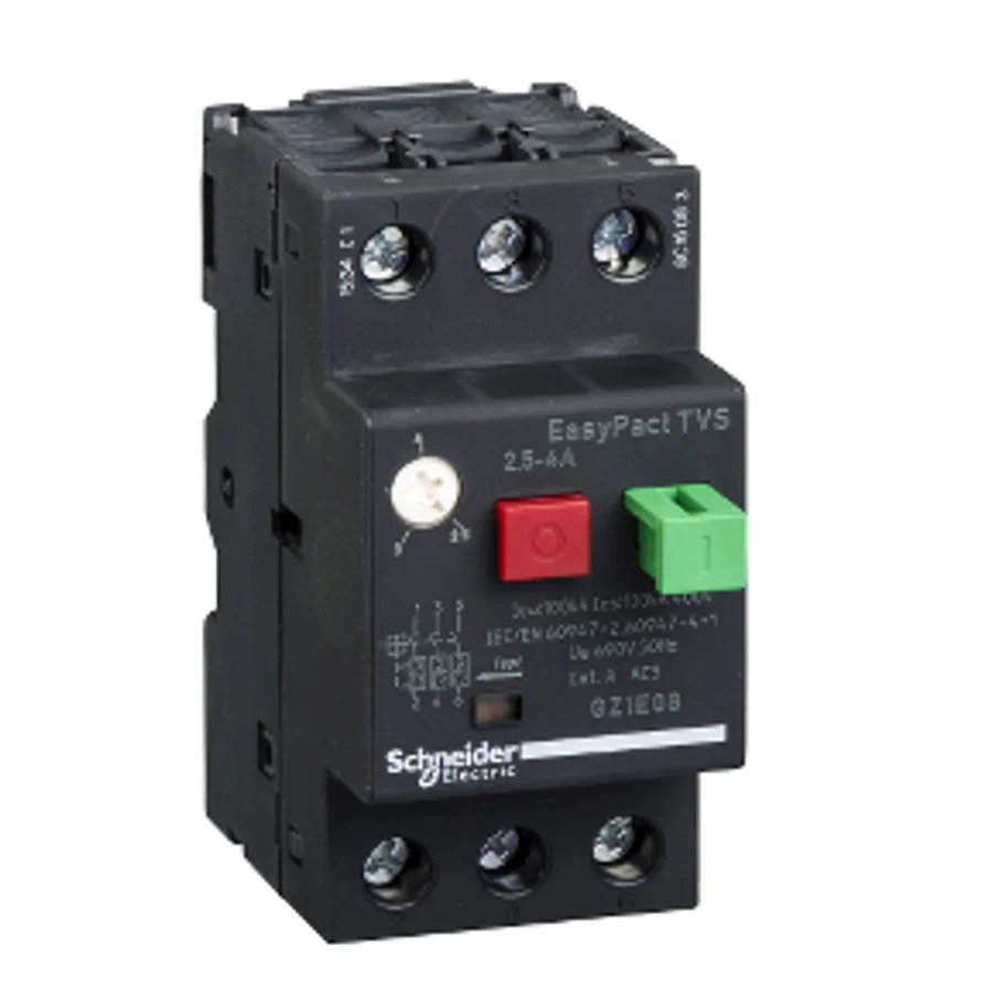 Schneider Electric Motor Devre Kesici GZ1 3 Kutup 3D 2,5..4A Termomanyetik Açma Ünitesi