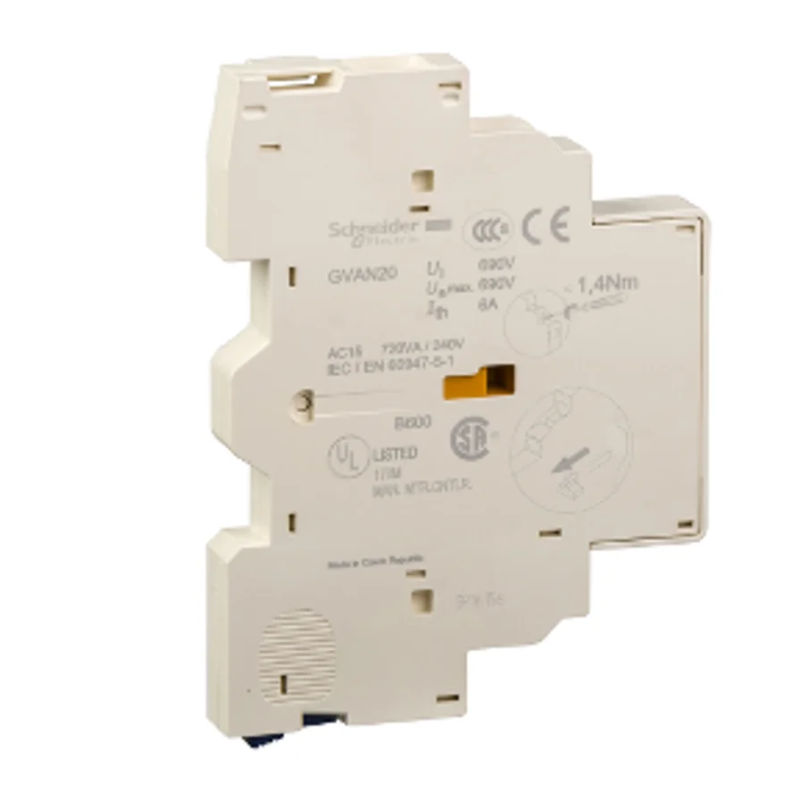 Schneider Electric Tesys GV2 ve GV3 Yardımcı Kontak Bloğu 2 Na