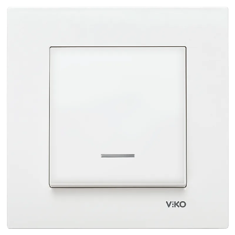 Viko Karre Işıklı Anahtar Beyaz 90967019