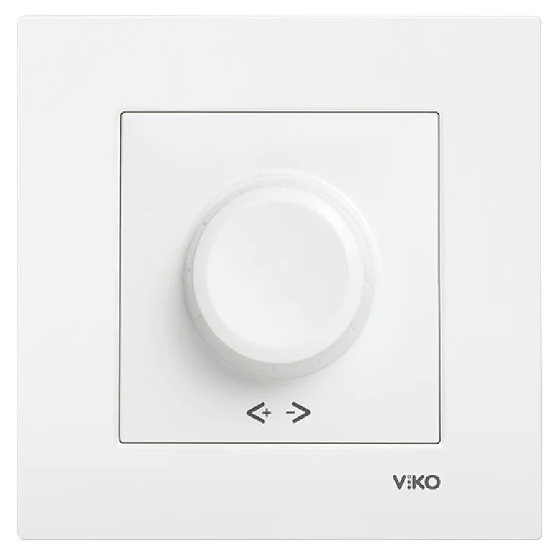 Viko Karre Rotatif Dimmer Beyaz 600W RL 90967047