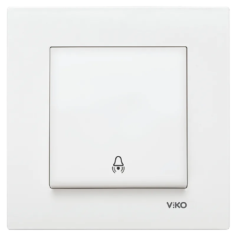 Viko Karre Zil Anahtarı Beyaz 90967006