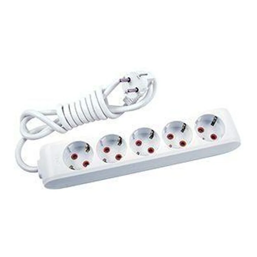 VIKO LEYLAK BEŞLİ 5 METRE KABLOLU GRUP PRİZ