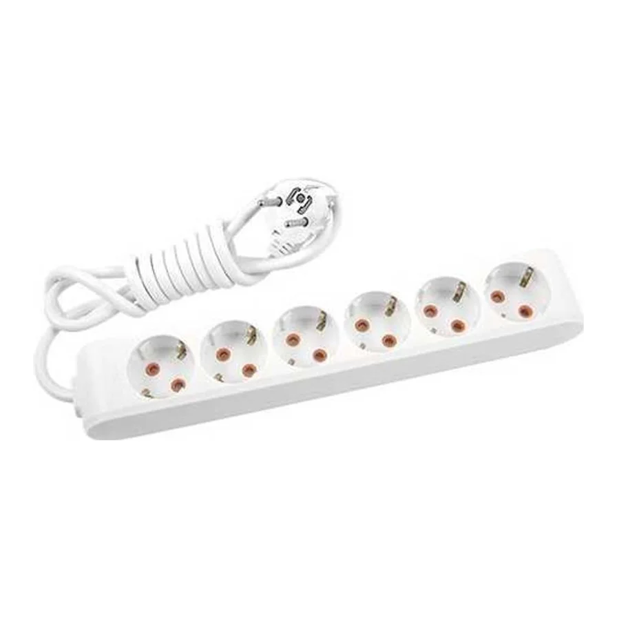 Viko Multi-Let Altılı Priz Topraklı Kablolu Çocuk Korumalı 2 Metre